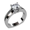 Split Shank Diamond Solitaire