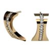 Swoop Modern Diamond Earrings