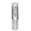 Princess Diamond Two Row Channel-Set Side Diamonds