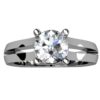 Split Shank Diamond Solitaire